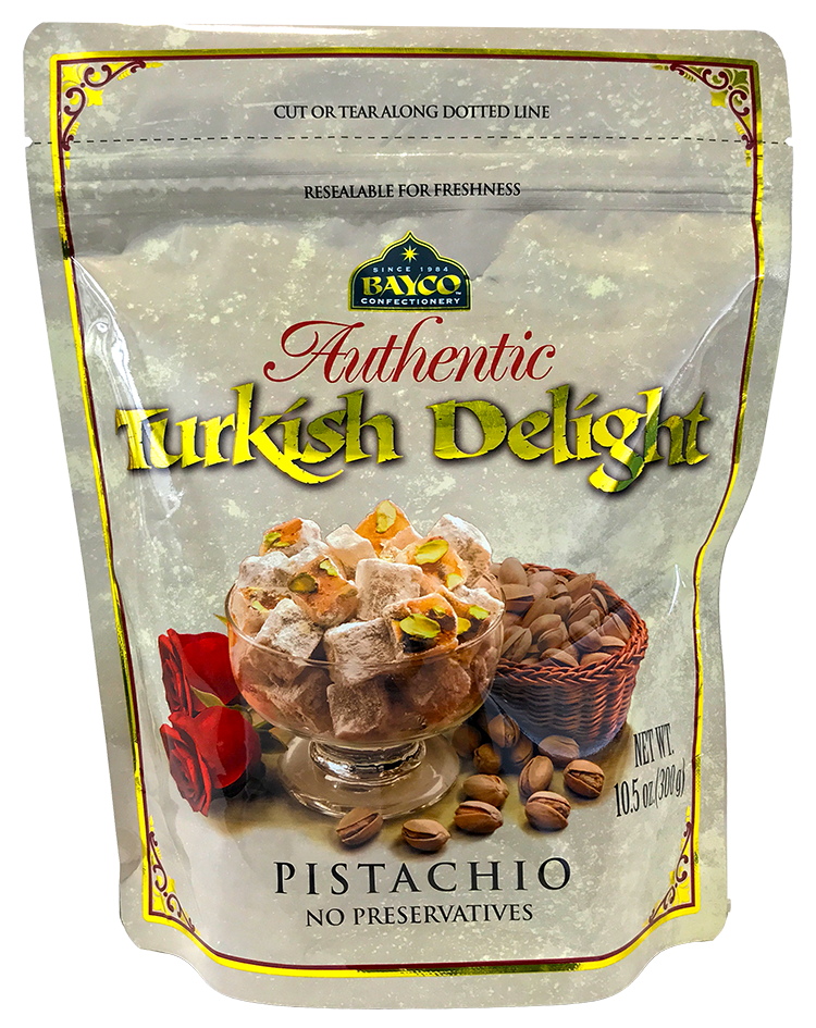 Pistachio Turkish Delight Resealable Pouch