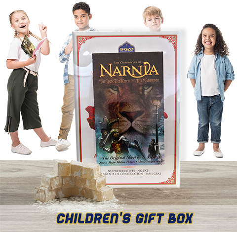 childrens gift box turkish delight and book