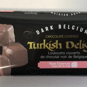 Chocolate Covered Rose Turkish delight.